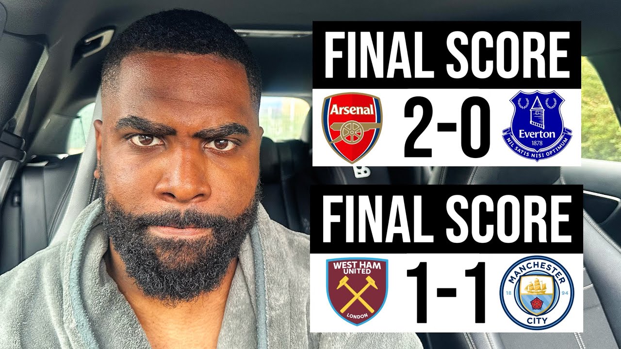 SAME S*** OVER AND OVER 🤬 | ARSENAL 2-0 EVERTON & WEST HAM 1-1 MAN CITY REACTION 