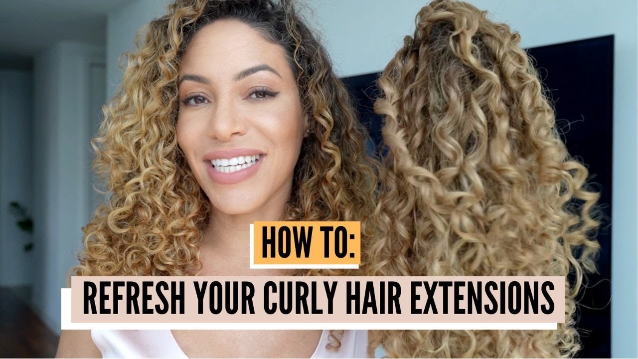 How to Refresh Your Curly Hair Extensions | Bebonia Curly Clip-In Hair Extensions