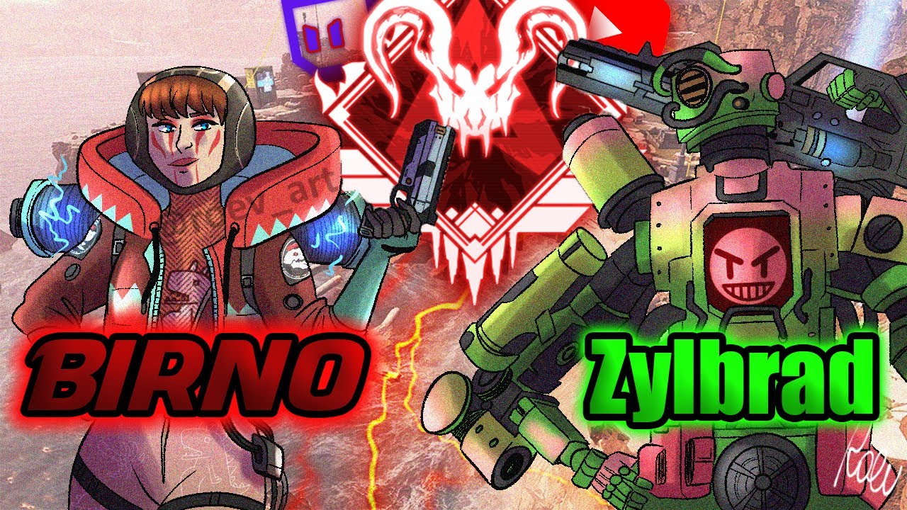 Zylbrad vs Birno (Aussie YouTuber vs OCE Twitch Streamer) #8 - Apex Legends