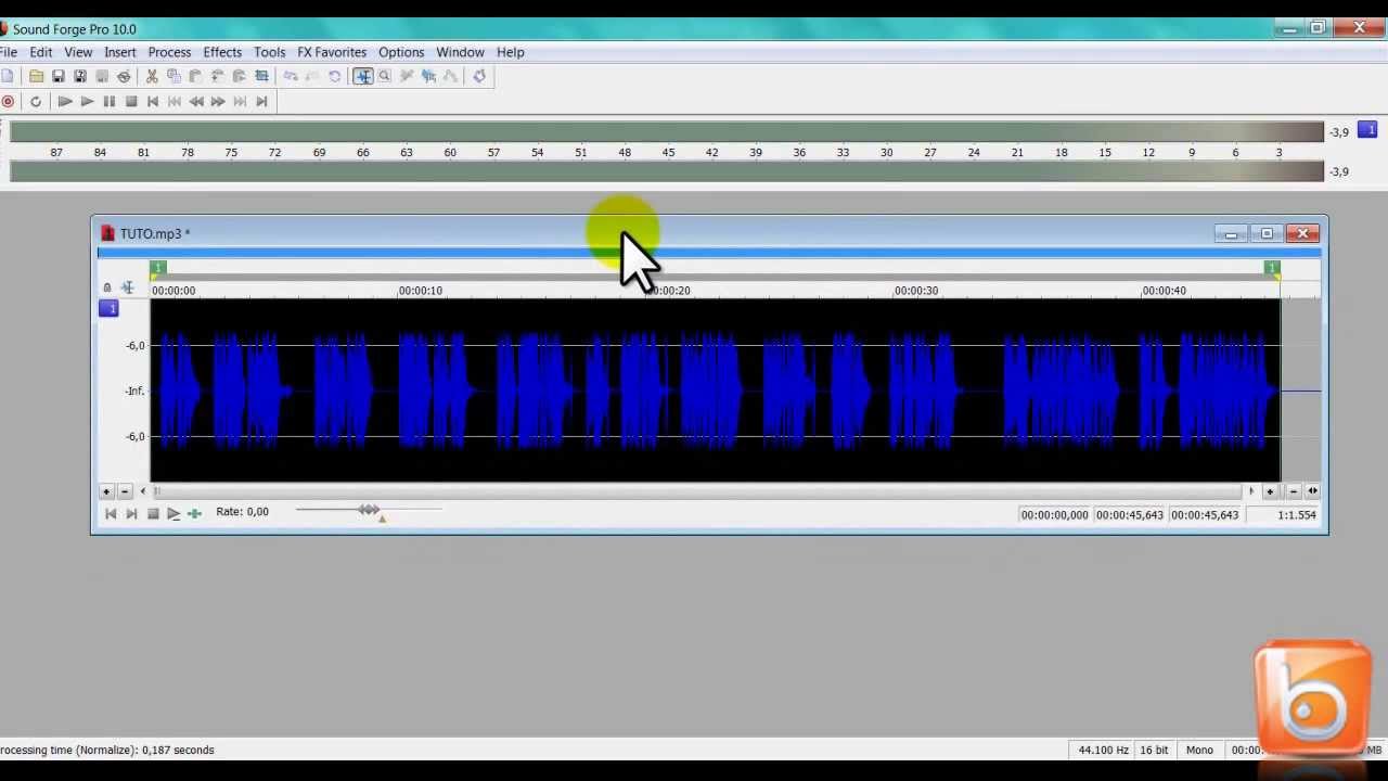 COMO USAR PROFESIONALMENTE EL SOUND FORGE PRO 10