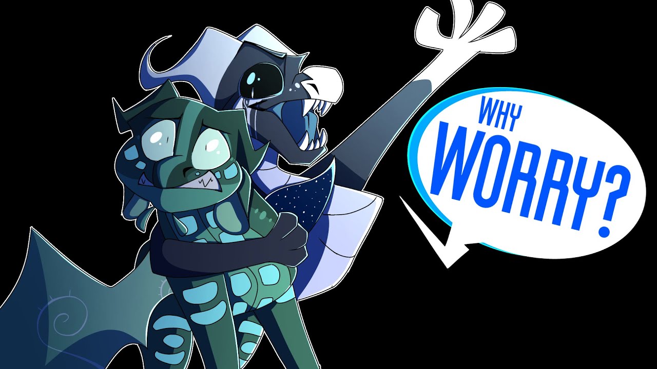 WHY WORRY? | Wings of Fire Fathom and Darkstalker Animatic