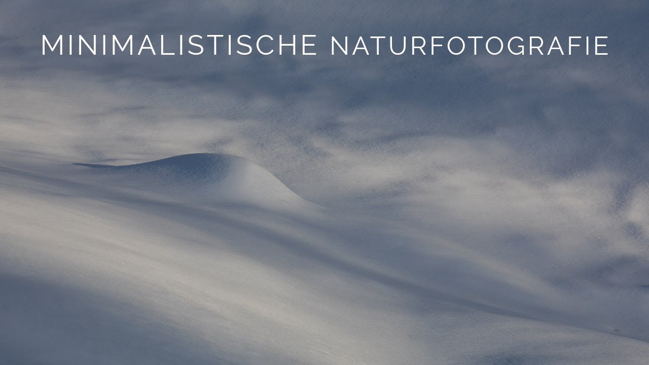 Minimalistische Winterfotografie | Unberührte Schneelandschaften kreativ einfangen