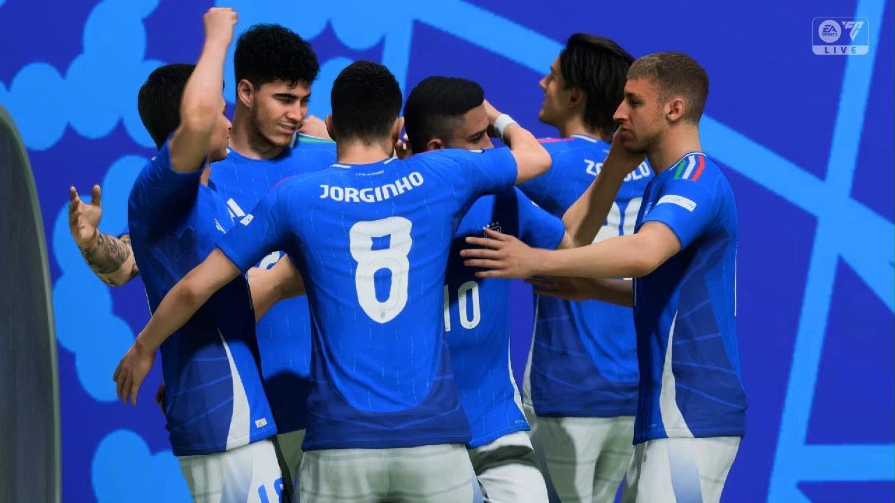 ITALY VS ALBANIA FOOTBALL Match SUUUUUUUUUUUUUUU  PS5😍❤️