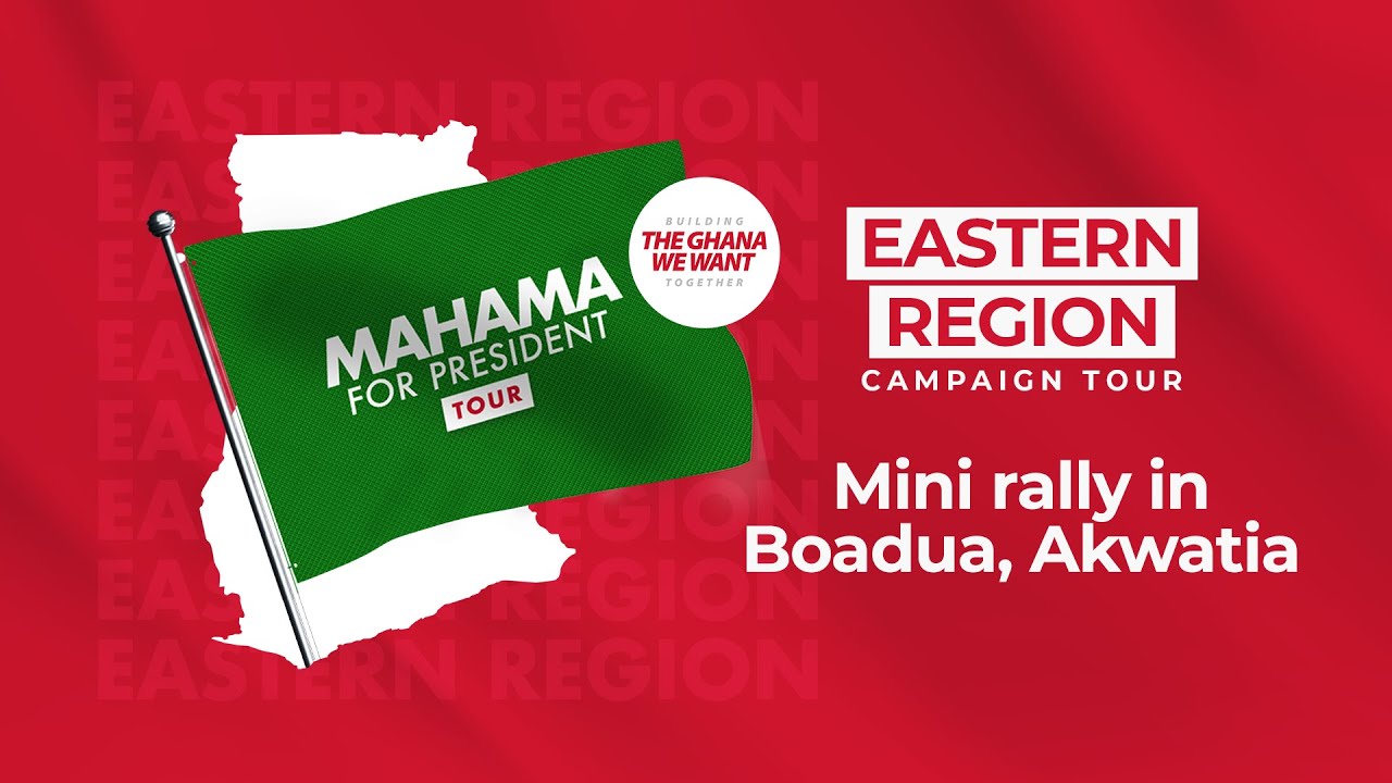 WATCH LIVE | ⁠Mahama campaign holds mini rally in Boadua [Akwatia] | #Mahama4change2024 | WoezorTV