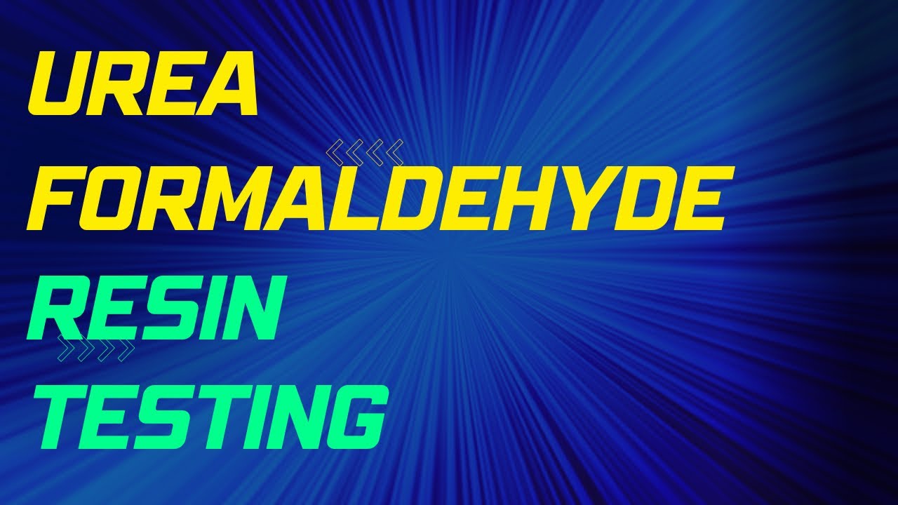 Urea formaldehyde resin testing | commercial resin testing | plywood knowledge | Pankaj sharma |