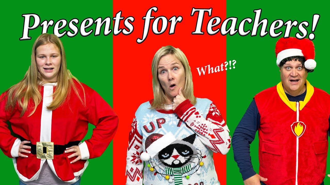 Assistant Gives Good and Bad Holiday Gifts to Her Teacher