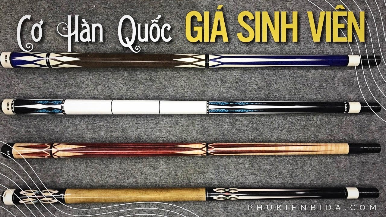 Cơ Bida 3 Băng Hàn Quốc Giá Sinh Viên