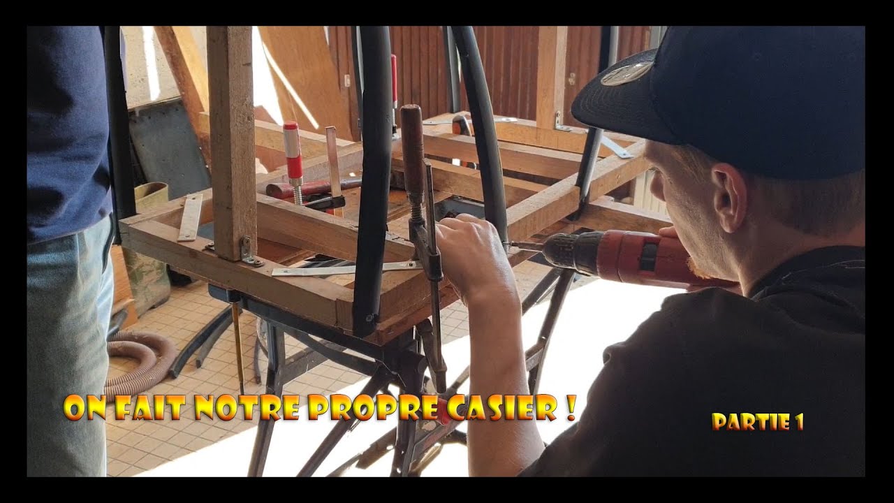 On fabrique notre propre casier à homard (Partie 1)