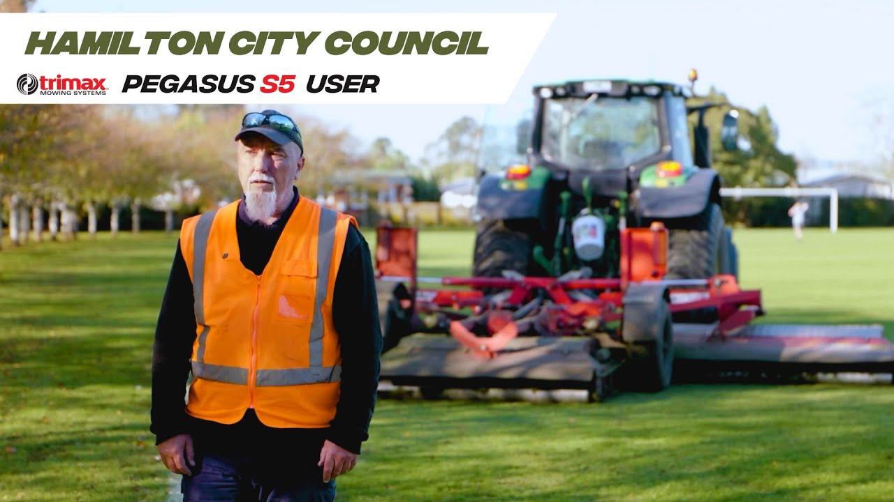 Trimax Pegasus S5 | Municipal | User Experience | Wide Area Rotary Mower