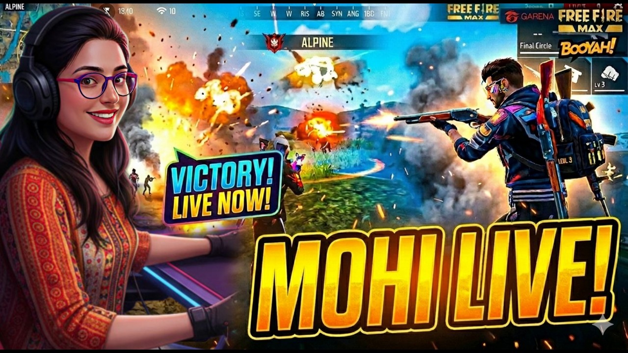 🔴MOHI GAMING IS LIVE 🔴 #freefirelive #ziyagamerlive #shortsfeed #live #freefire #shortslive
