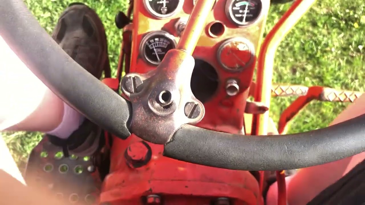 Taking a ride on the Allis Chalmers D14
