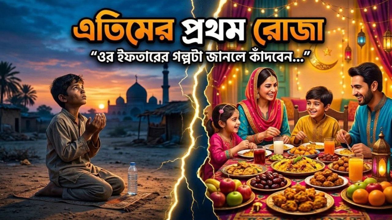 এতিমের প্রথম রোজা | Bengla Islamic Story | Rojar Cartoon | ইসলামিক গল্পের ভুবন
