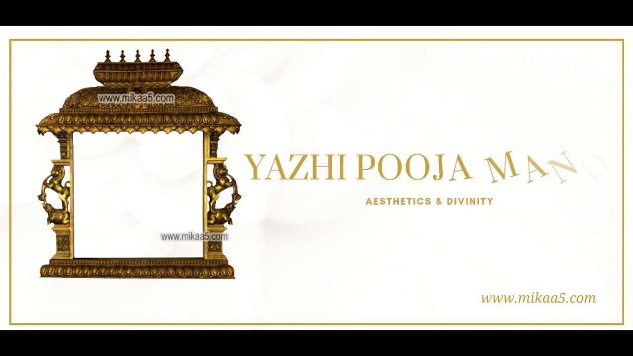 Traditional and Art Divinity Yazhi Mandirs in Chennai | Pooja Mantap for Home