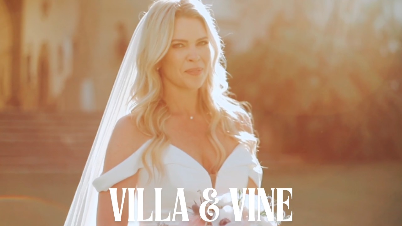 Villa & Vine Wedding | Where Cobblestone Paths Lead to Forever | Agape Films