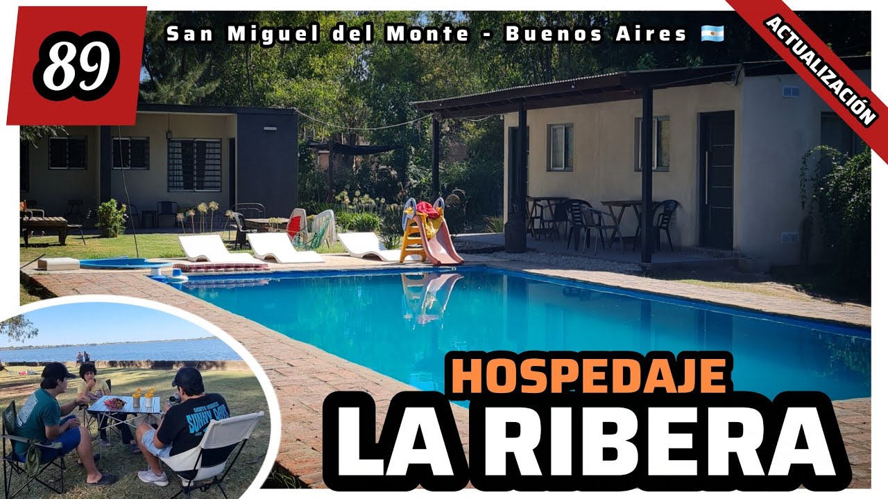 #Hospedaje LA RIBERA - San Miguel del Monte, Bs As🇦🇷 nuevas casas para 2 o 3 personas /actualización