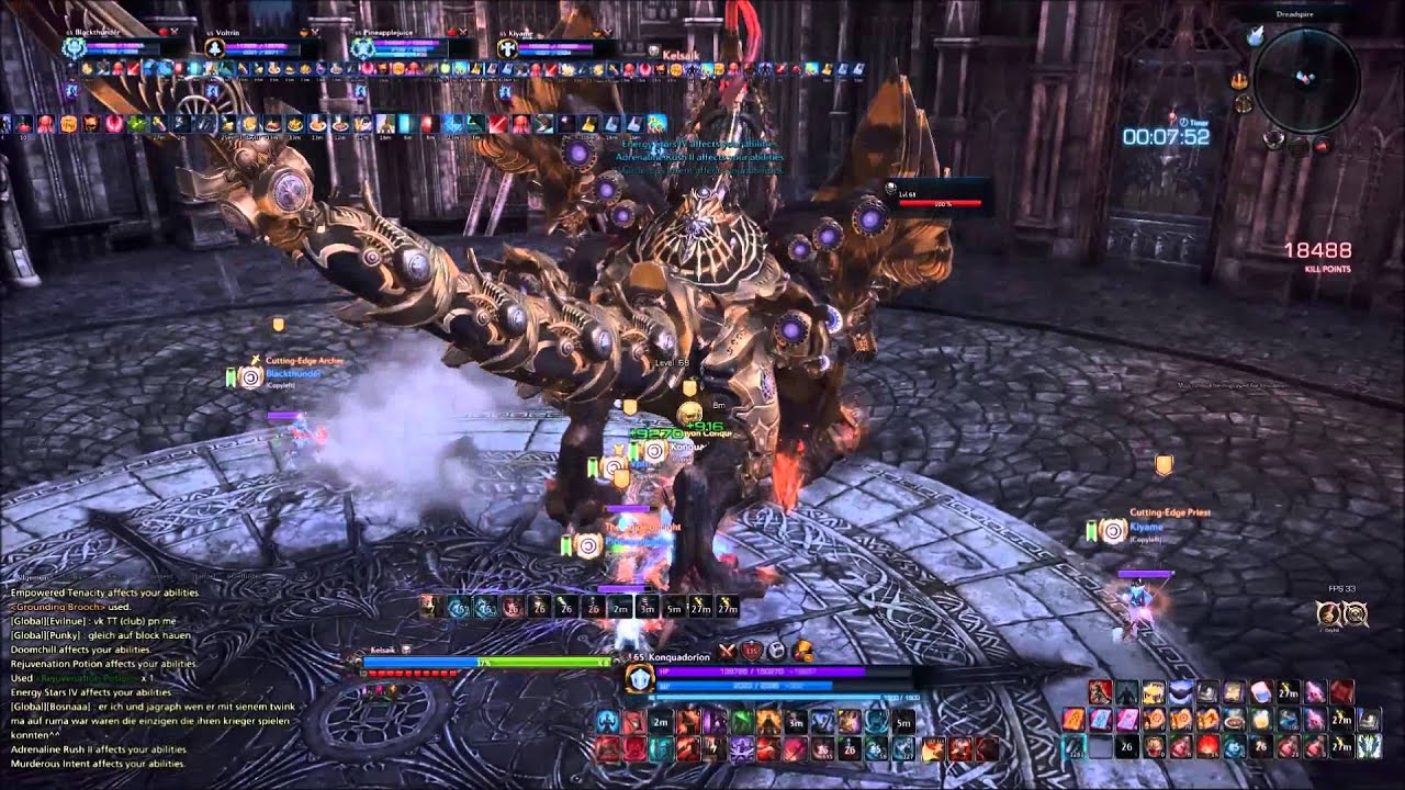 Tera EU - Dreadspire Stage 15 Kelsaik - Lanzer PoV