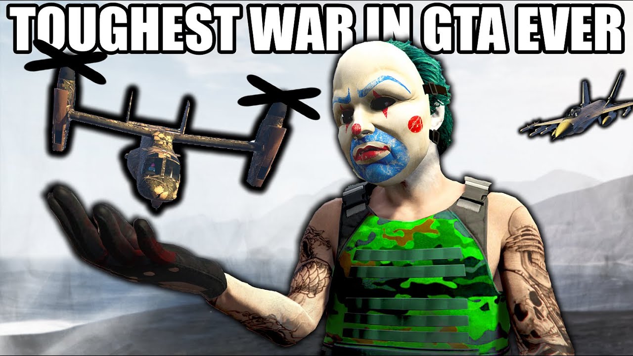TOUGHEST WAR In GTA Online HISTORY Ft. UVersusPro