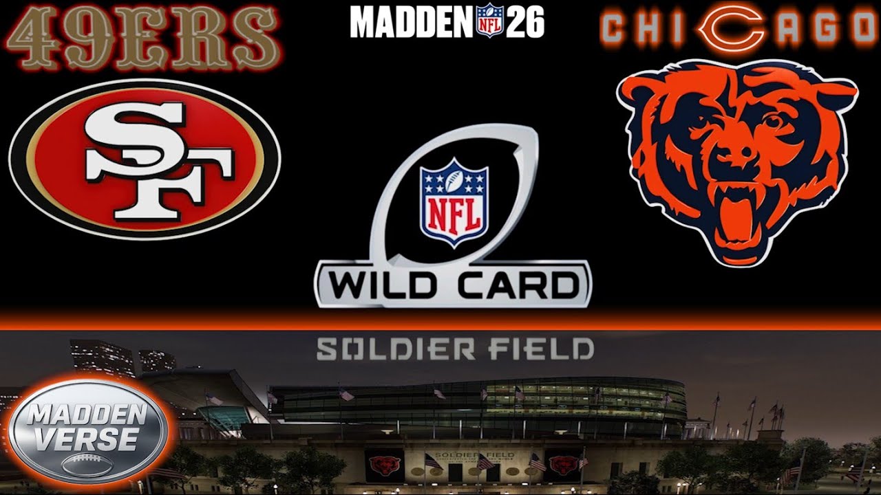 2026 NFC WILD CARD - SF 49ERS at CHICAGO BEARS #nflplayoffs