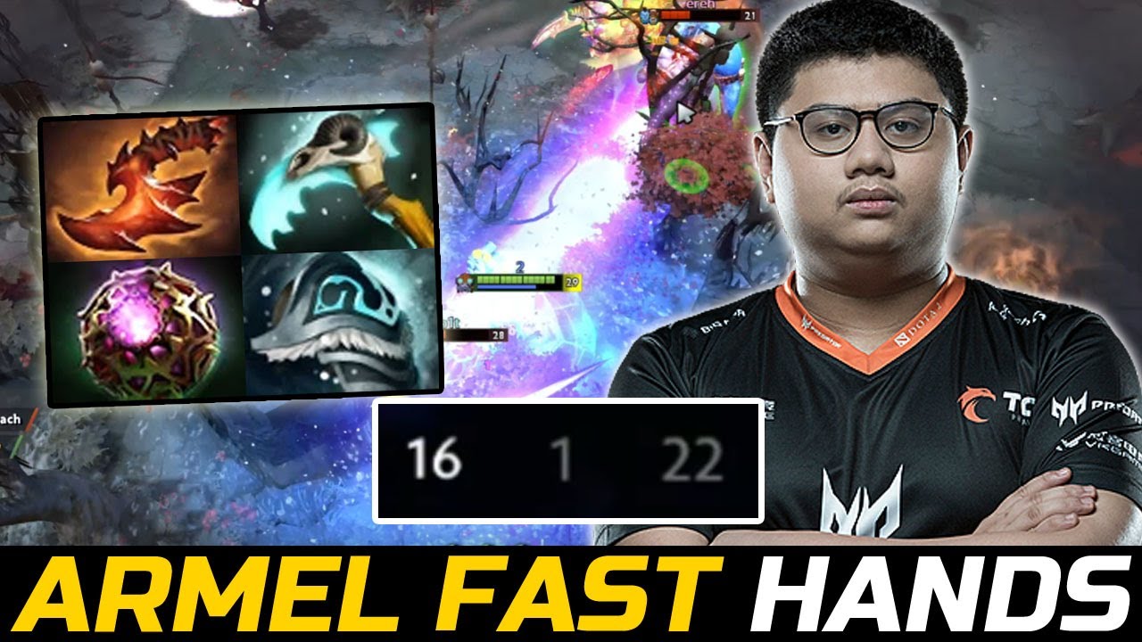 ARMEL FAST HANDS GODLIKE - OVERWHELMING BLINK TINKER DOTA 2