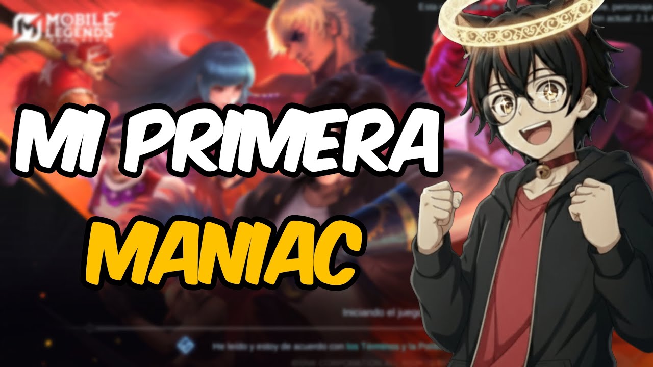 Novato en Mobile Legends intenta hacer MANIAC
