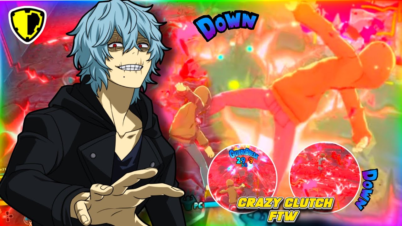 CRAZY LATE GAME 1V3 ASSAULT SHIGARAKI CLUTCH - MY HERO ULTRA RUMBLE 