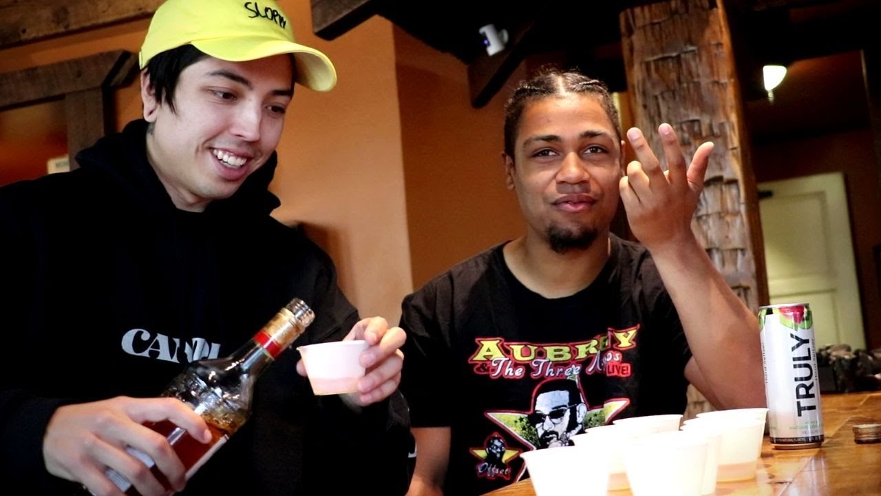SHOT S.K.A.T.E. INSIDE A BAR?! Jewburt VS. Lamont Holt