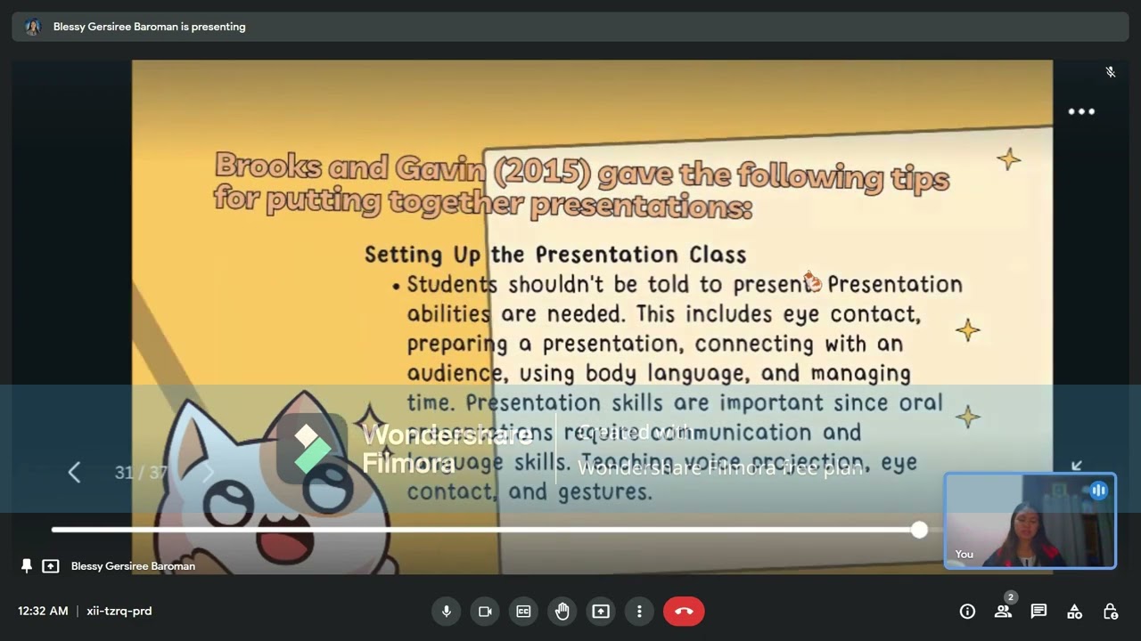 Basic Instructional design in Preparing Presentation
