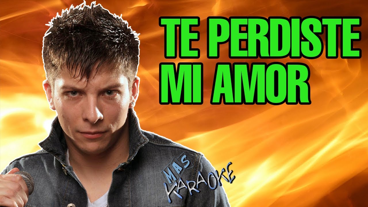 La Konga Ft. Damián Córdoba TE PERDISTE MI AMOR / Karaoke Con Letra