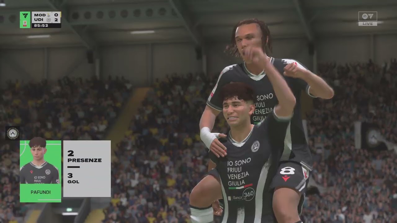 EA SPORTS FC 26Pep guardiola udinese 54