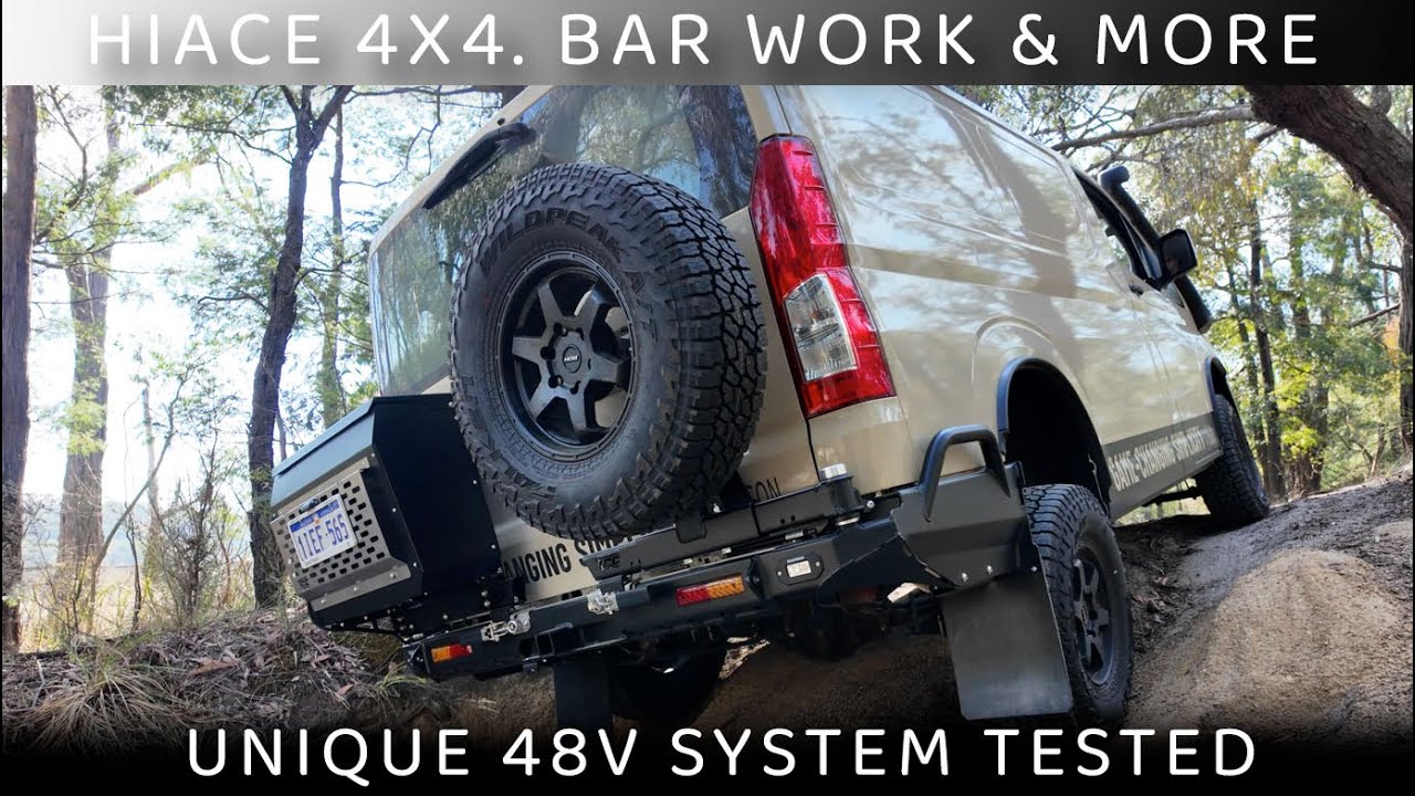 HiAce 4x4 Bar Work and More  🚐🔥 @4xOverland