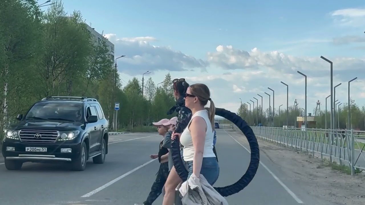 МОНЧЕГОРСК - ЛЕТО 2024 ПОЕЗДКА ПО ГОРОДУ