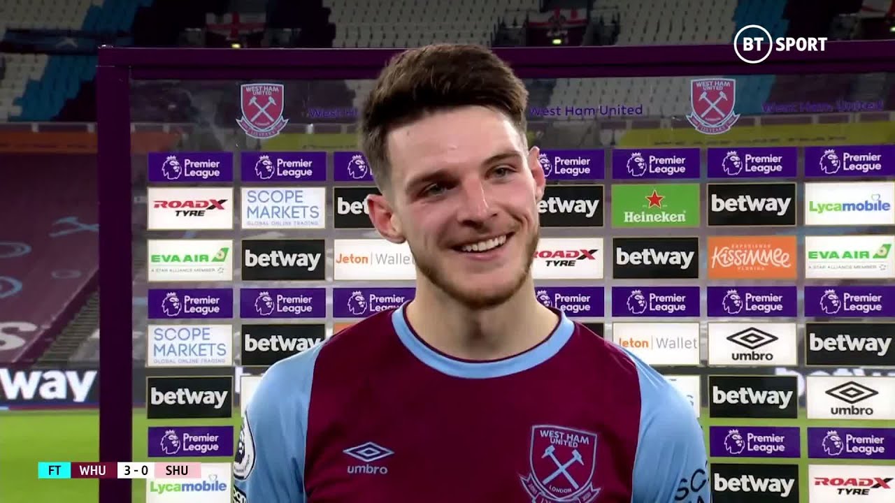 Declan Rice reveals what he said to Jesse Lingard over penalty dispute!