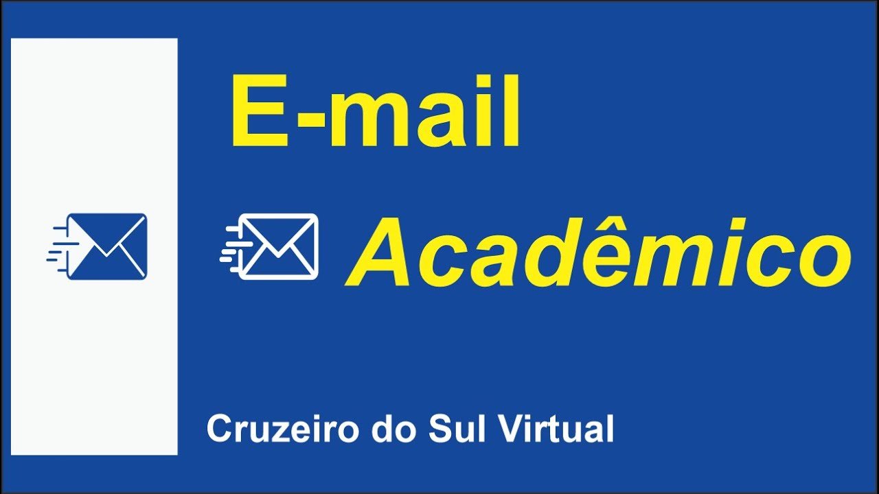 Como configurar o e-mail acadêmico? Cruzeiro do Sul Virtual