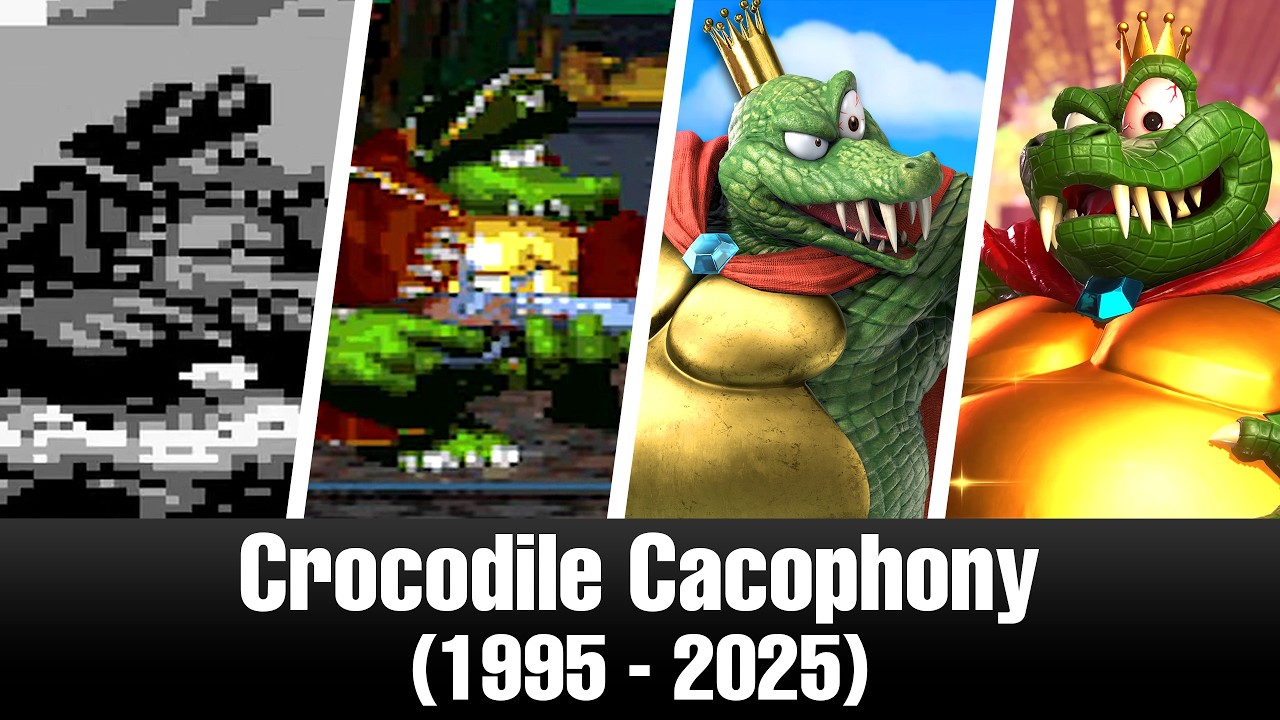 Evolution of Crocodile Cacophony OST (Тема короля К. Рула) [1995 - 2025]