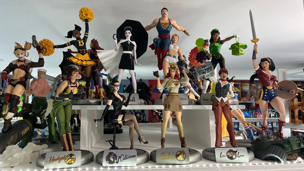 DC Bombshells statues - CIOPCC Favorite Collection