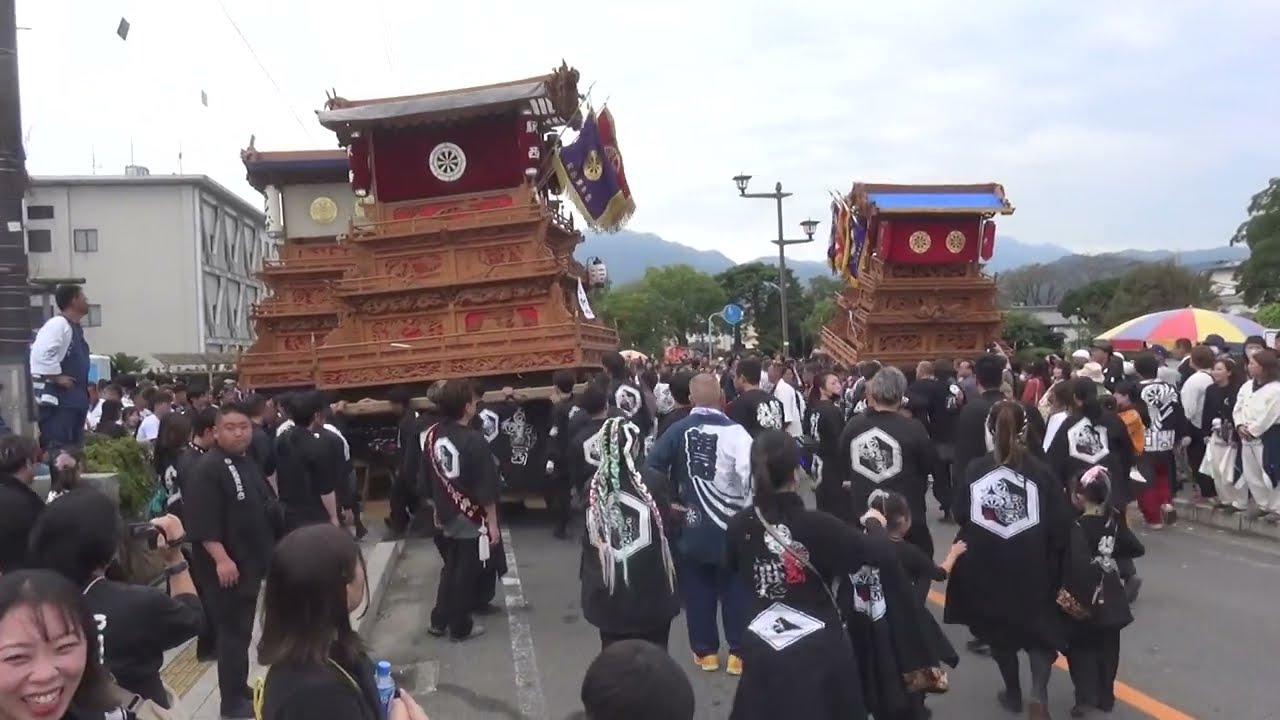 西条祭り2024　令和六年度伊曽乃神社例大祭　御殿前③