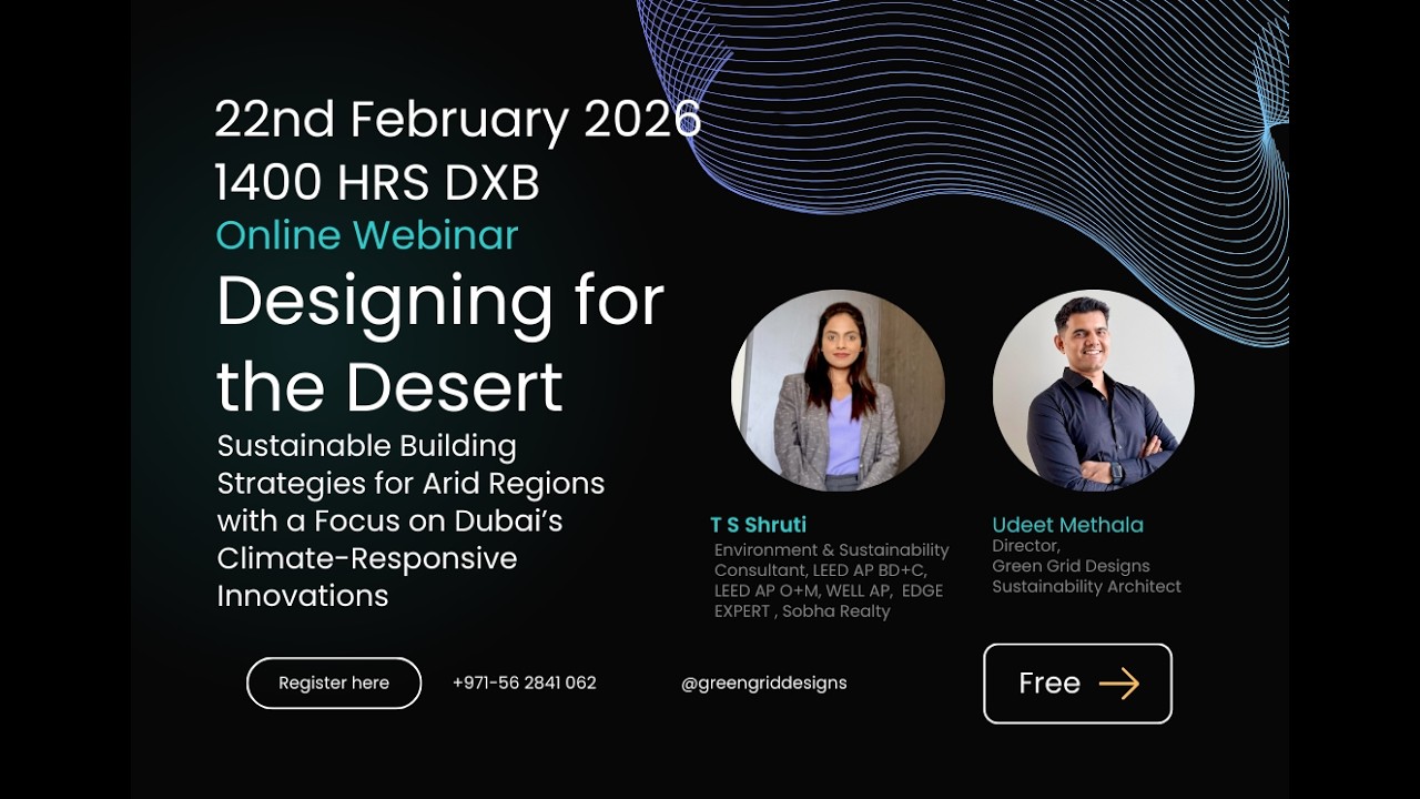 Ep 19 | Designing for the Desert | T S Shruti on Sustainability & Well-being in Arid Dubai