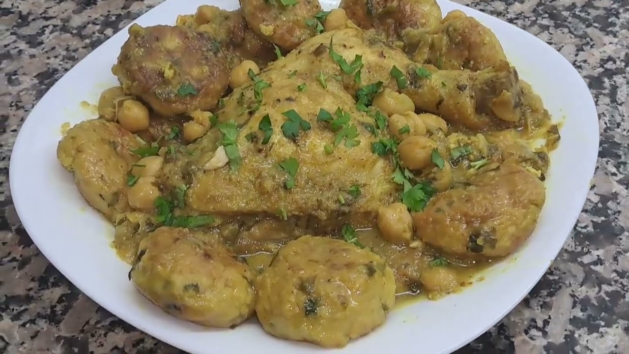 طجين كريات البسباس و صفة سهلة و إقتصادية مع بنة روعة لا تقاوم | طبق مناسب لرمضان 
