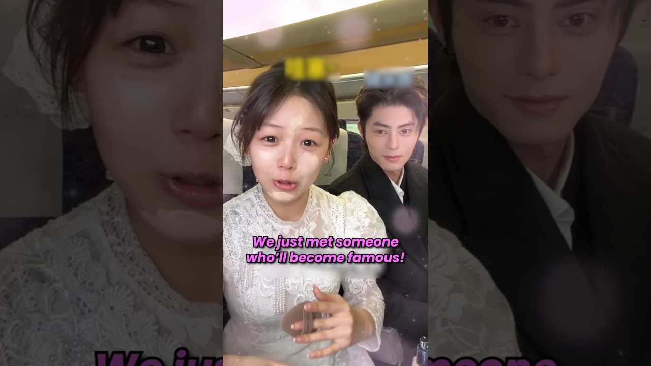 She Met Her Crush on the Train&hellip; and Asked for a Photoshoot! 🚆📸💕