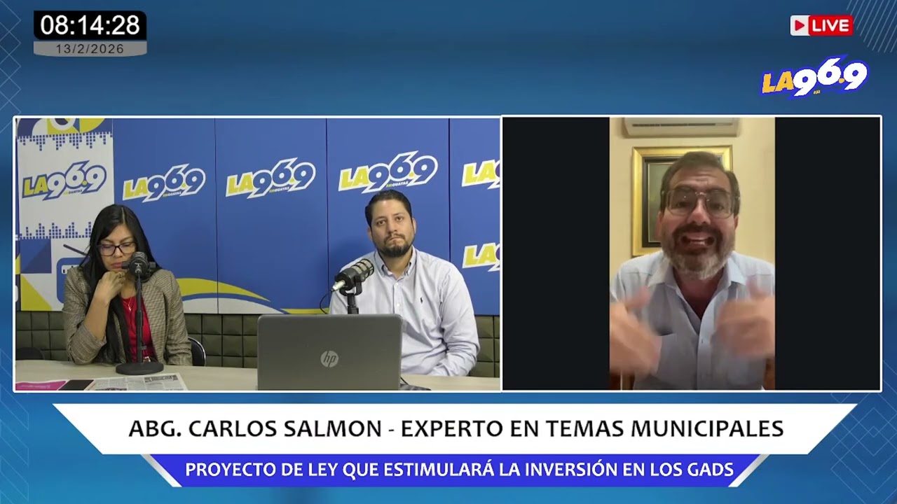 Proyecto de ley que estimulará la inversión en los Gads | Abg. Carlos Salmon