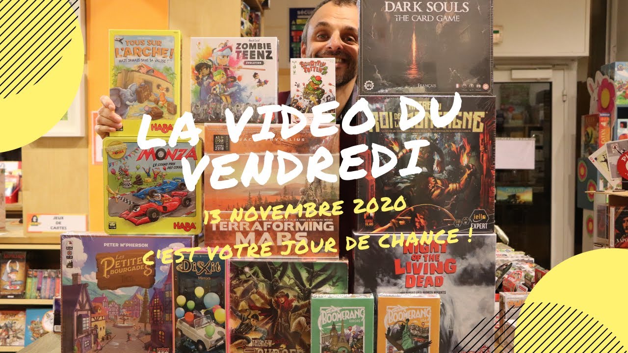 La Vidéo du vendredi 13 novembre 2020 !