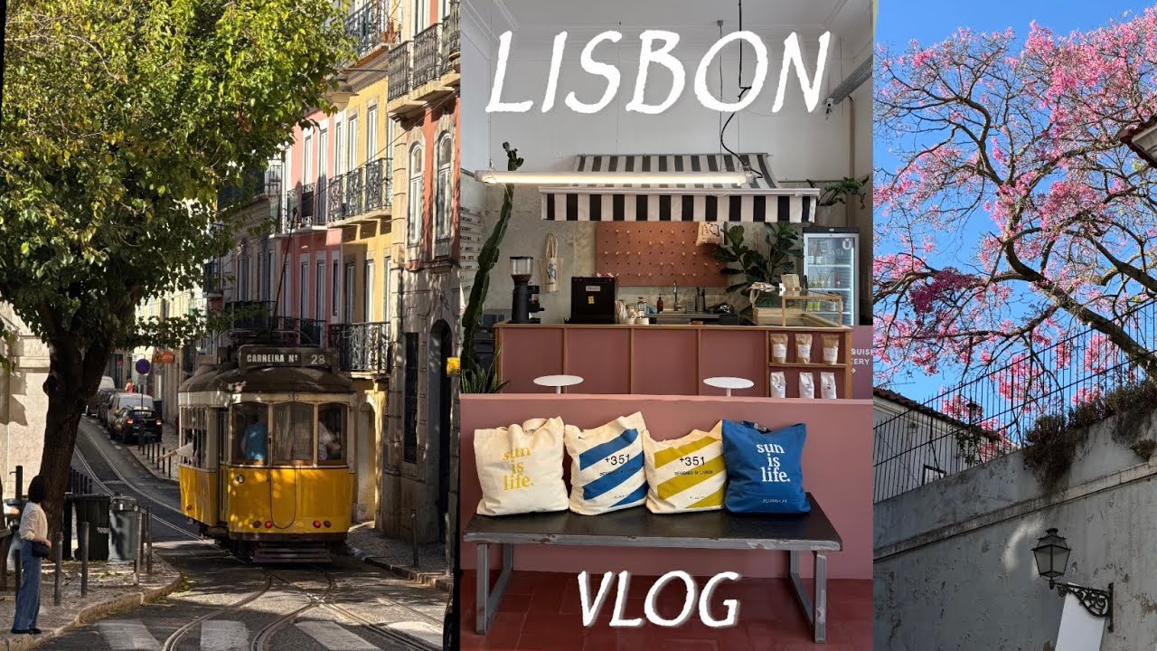 여행vlog . 포르투갈은 처음입니다만..🤍 리스본 여행 브이로그 | 우연히 발견한 포토스팟📷 | 문어 브런치 드셔보셨어~?🐙 | 리스본 맛집 숙소 추천 | 여행브이로그