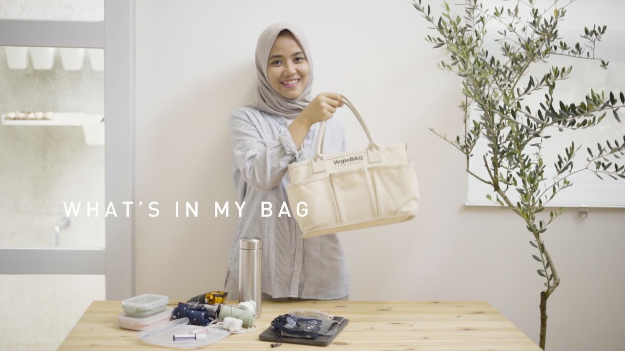 WHATS IN MY BAG : simple daily necessities to produce less waste