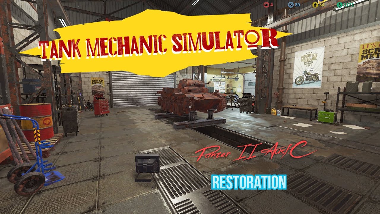 Panzer II Ausf.C -- Tank Mechanic Simulator