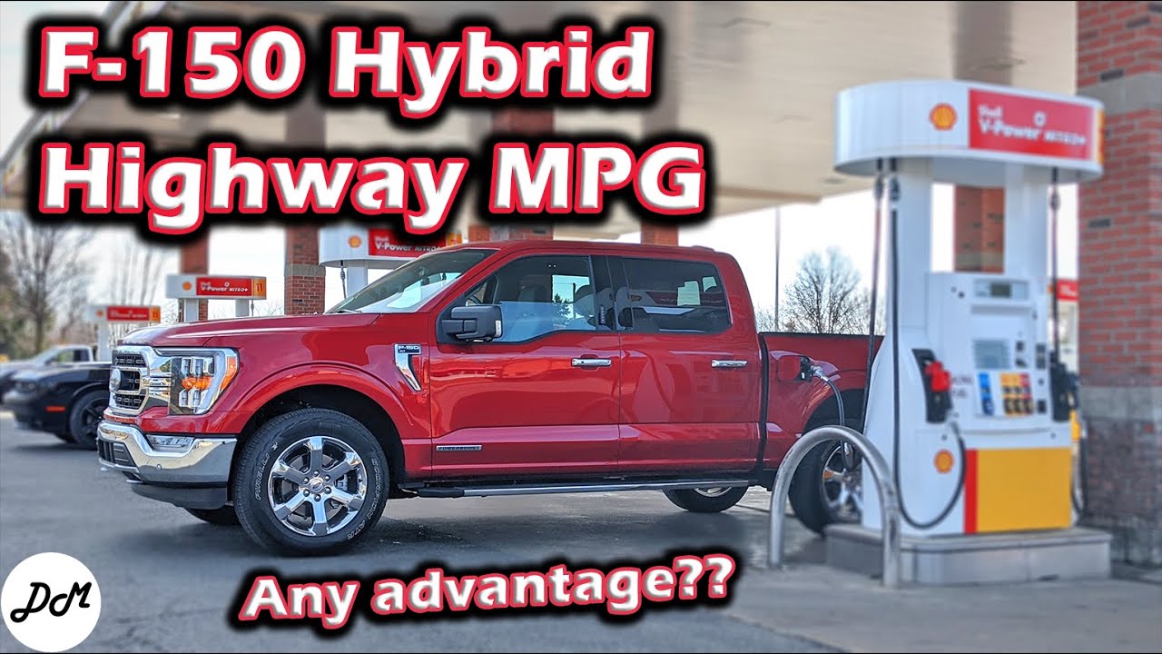 2021 Ford F-150 PowerBoost Hybrid – MPG Test | Real-world Highway Range