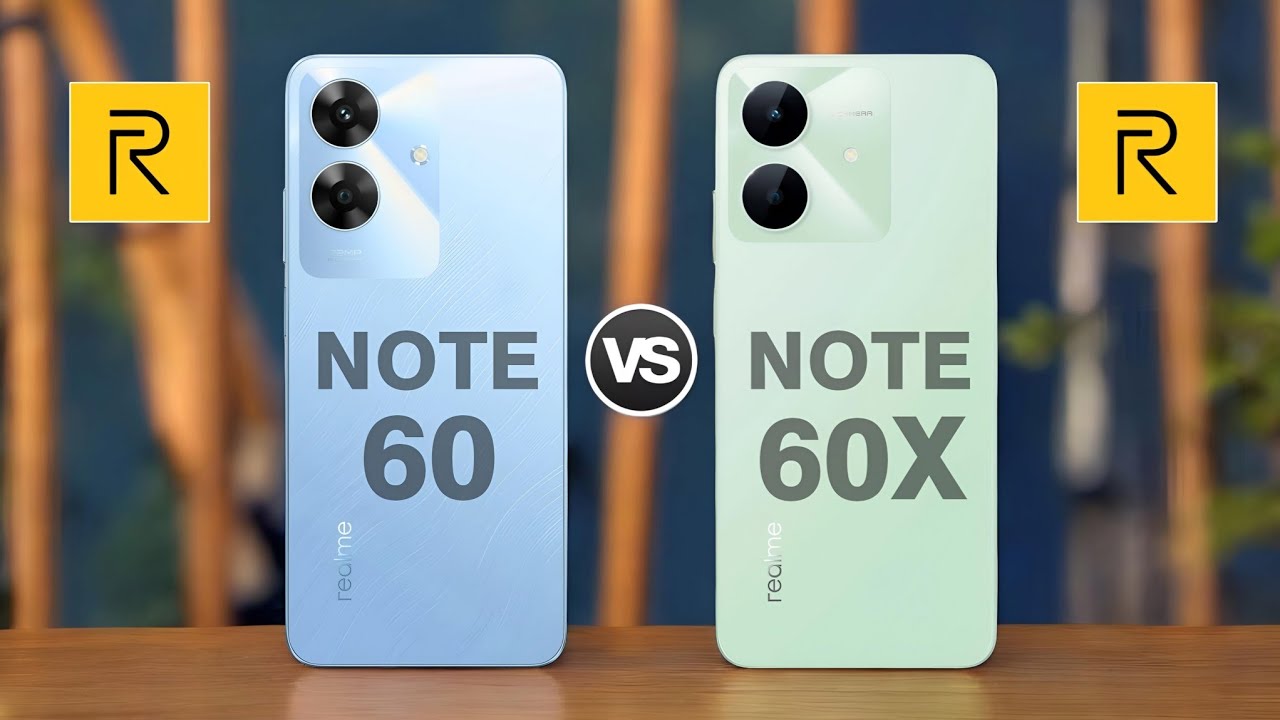 Realme Note 60 4G Vs Realme Note 60X 4G
