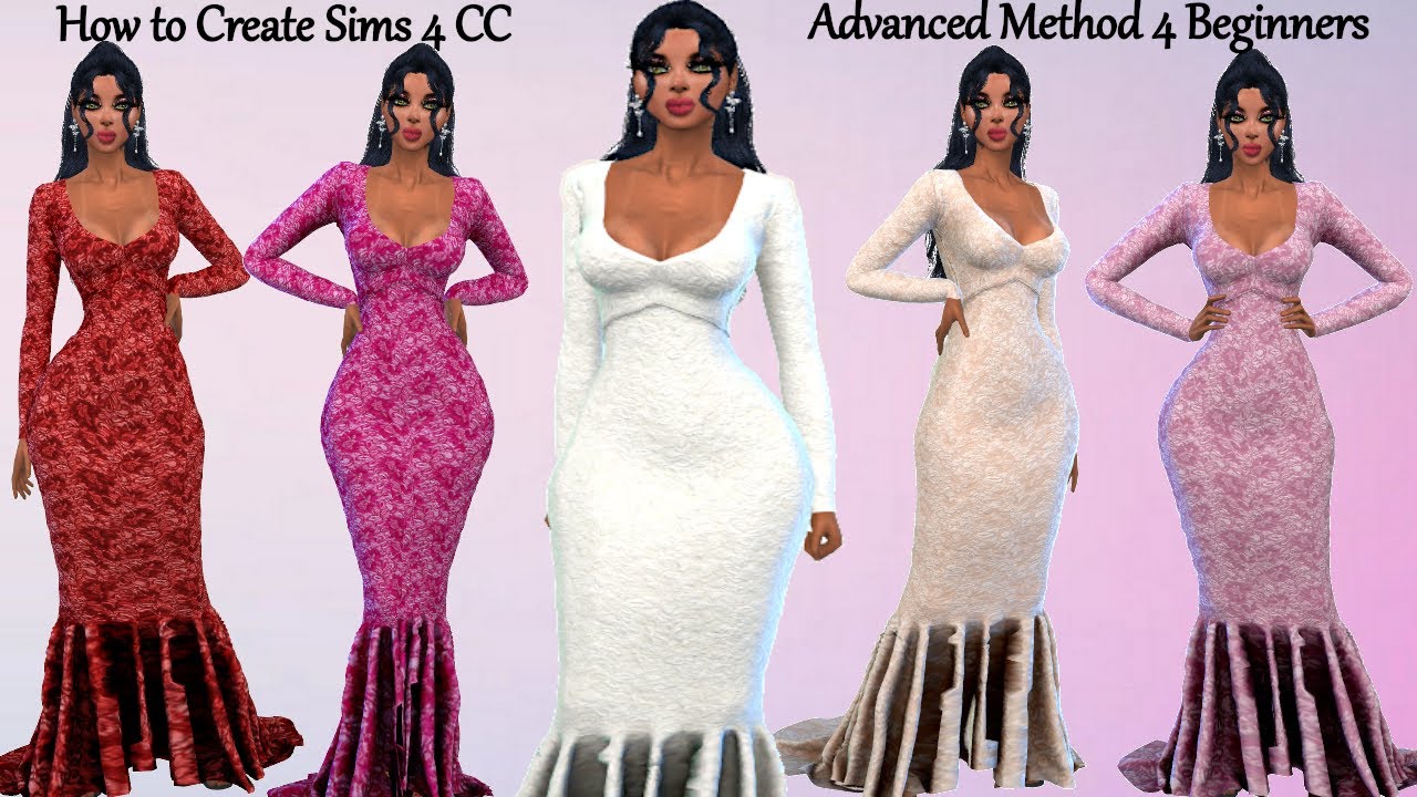 How to Create CC in Sims 4[Advanced Method 4 Beginners] [MD] [Zbrush] [Substance Painter] [Blender]