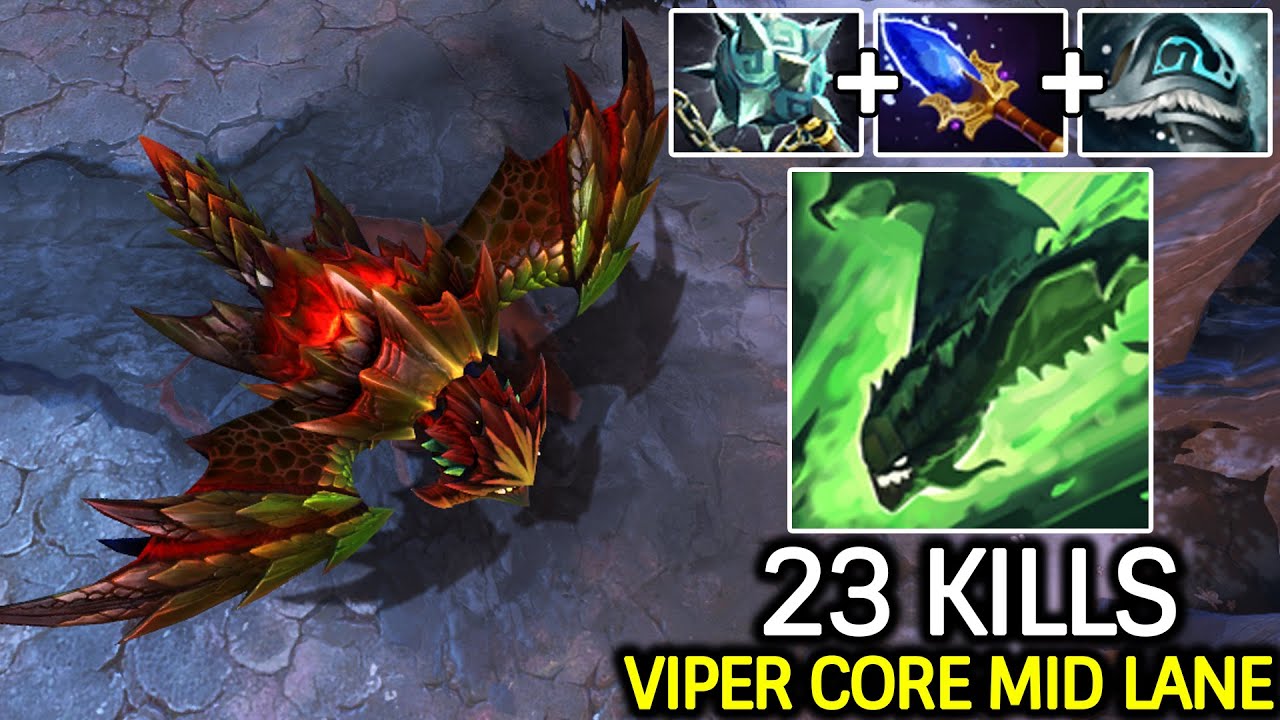 Viper Core Mid 7.40 – Cancer Hero Destroy Pub Game Dota 2