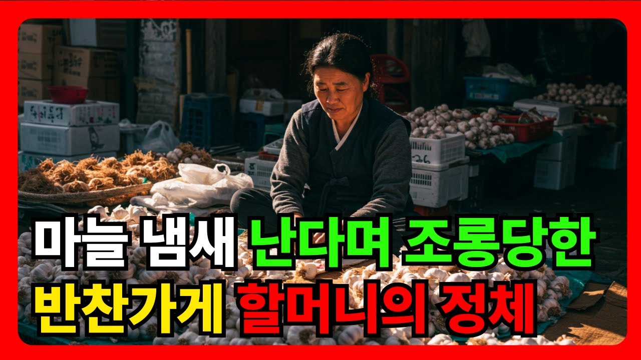 평범한 반찬가게 할머니의 반전