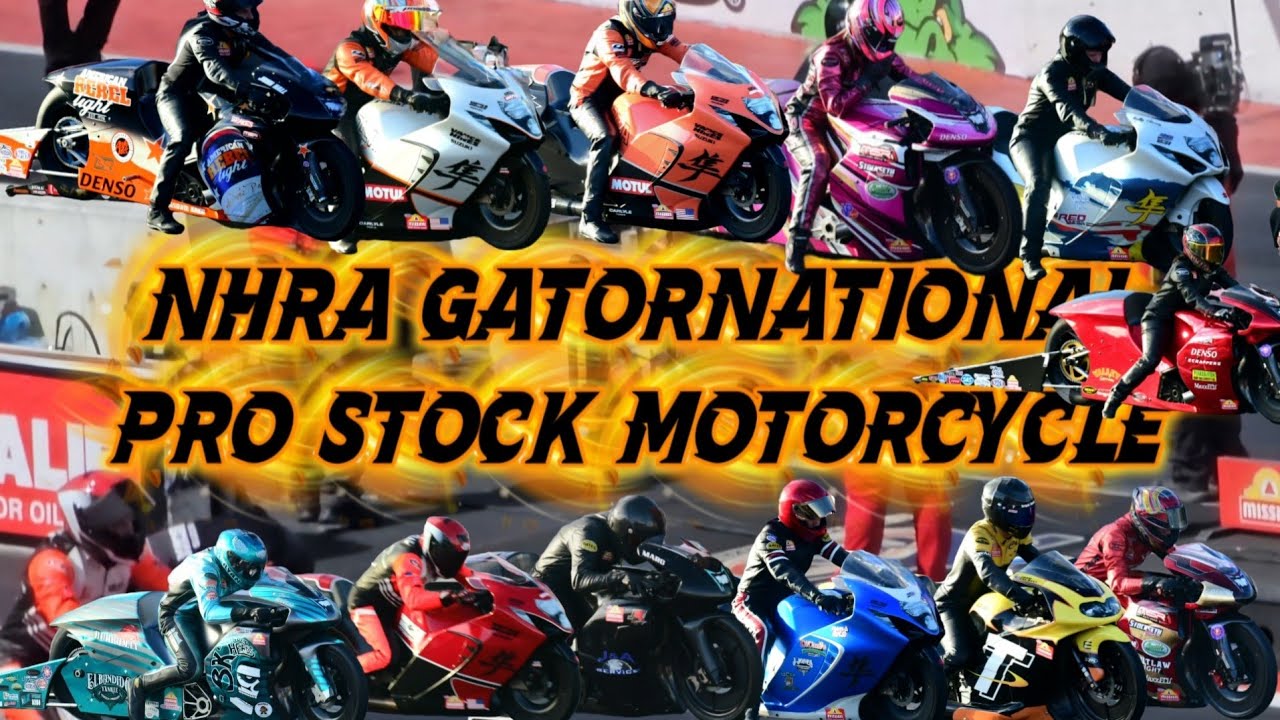Gatornational NHRA PRO STOCK MOTORCYCLE #Gatornational #NHRA #dragway 